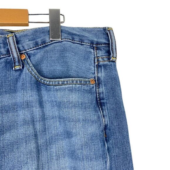 LEVI'S MEN'S Blue Medium Wash 514 Straight Leg Denim Jeans US 40 X 32 - Picture 5 of 12